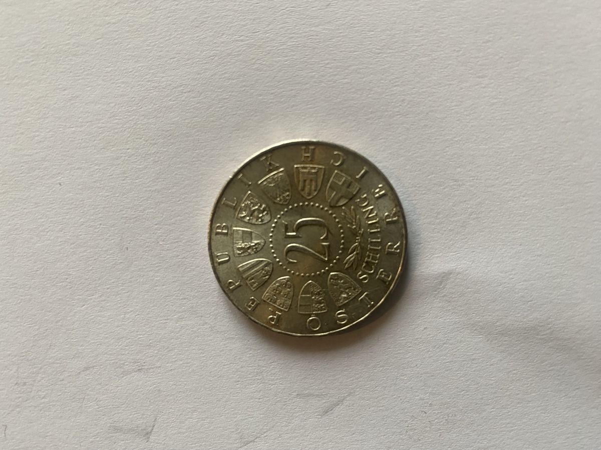 Tutti le monete: Silbermünze 25 Schilling 1957 – Usato da Aathal-Seegräben venduto da wagenburg01