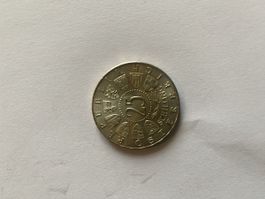Silbermünze 25 Schilling 1957