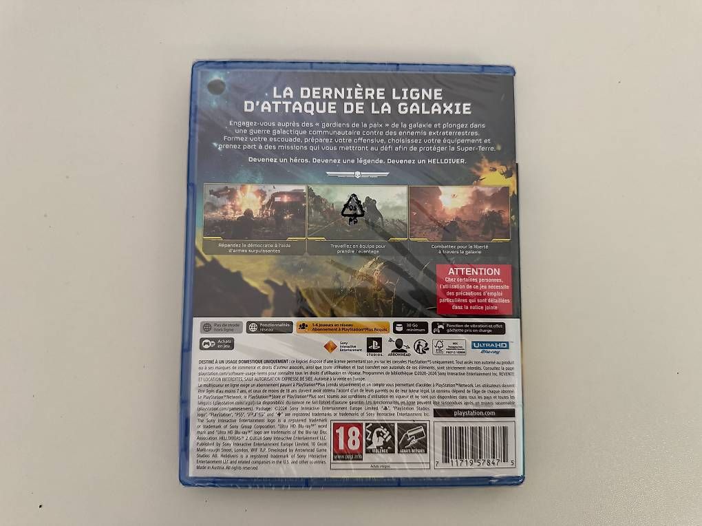 Giochi: Helldivers 2, Sony Playstation 5, PS5 – Nuovo e nell'imballaggio originale da Couvet venduto da nay_prh5 1
