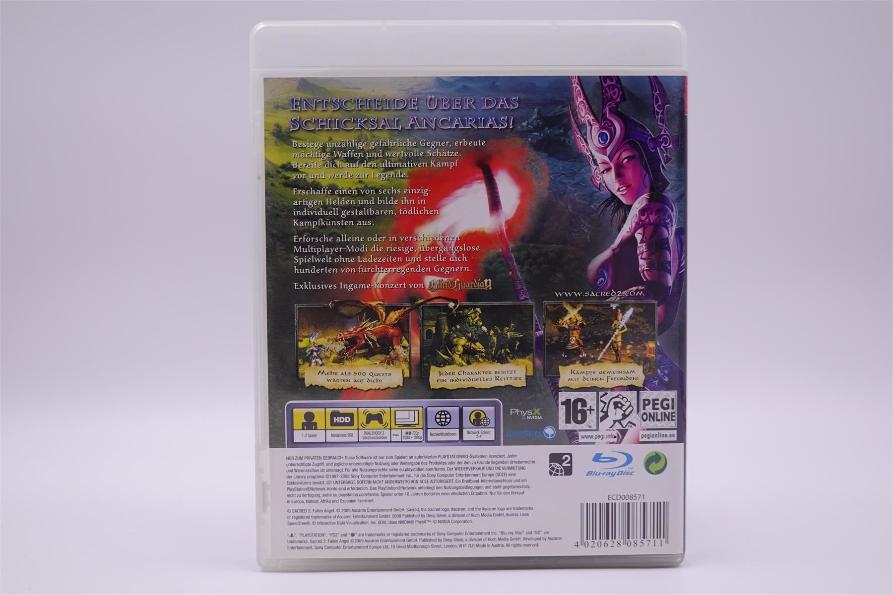 Sony Giochi: Scared 2 Fallen Angel (PS3) – Usato da Herisau venduto da ZelliZone 1