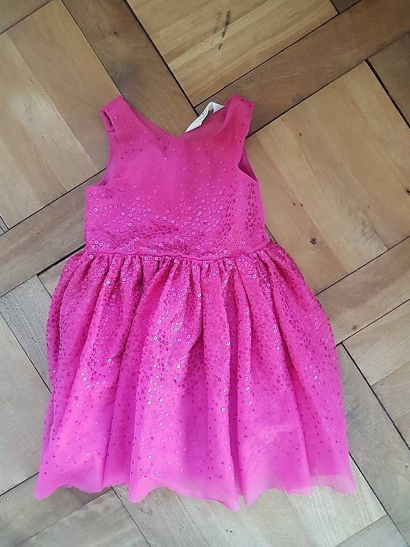 Vestiti & Gonne: Festkleid pink mit Pailletten, 92 – Usato da Richterswil venduto da nimgruet