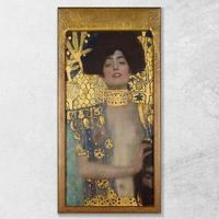 Gustav Klimt "Giuditta " 50x100 stampa su tela‪‪
