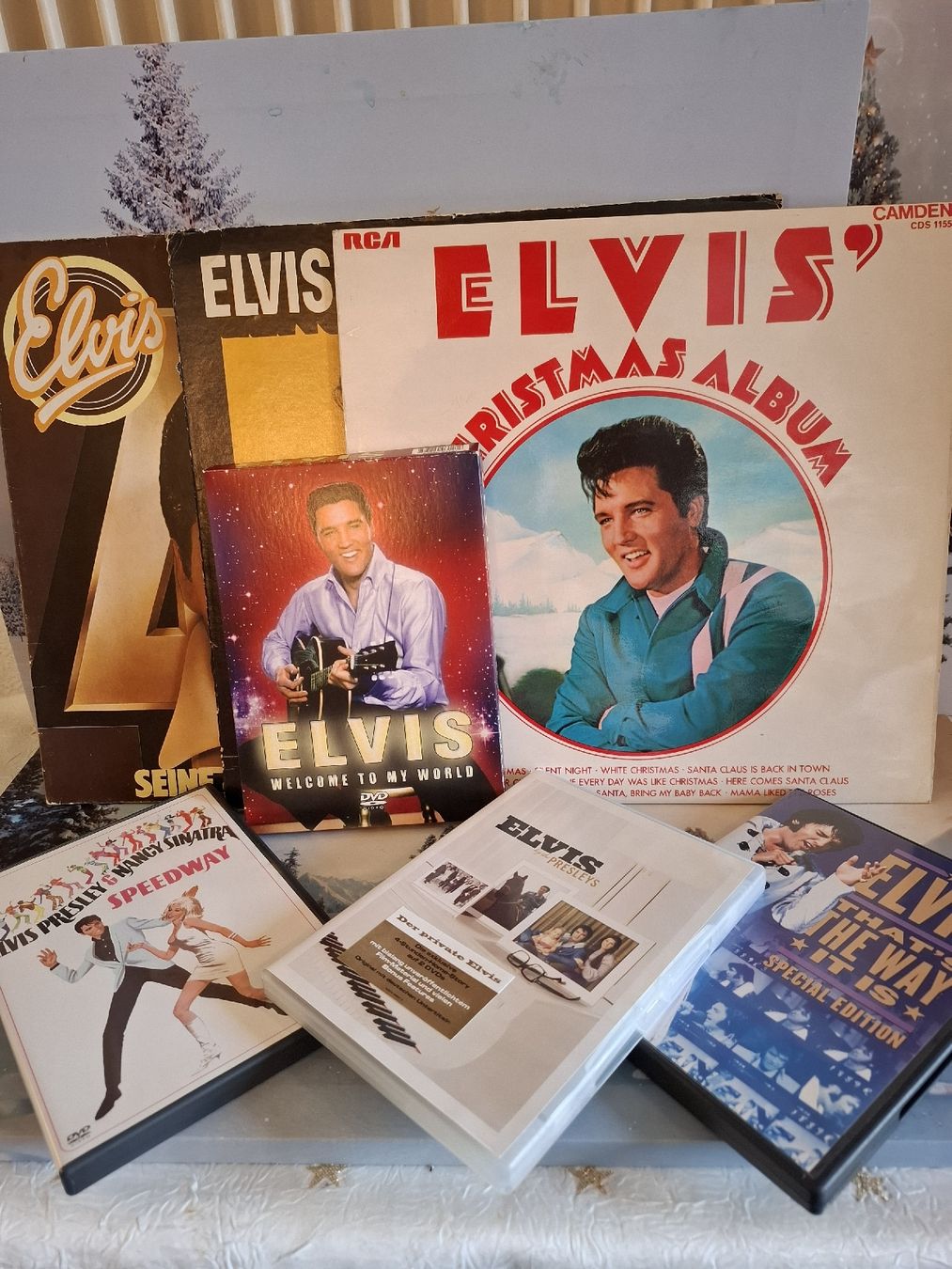 Alle DVDs: 4 DVD UND 3 LP ELVIS PRESLEY – Neu (gemäss Beschreibung) aus Gretzenbach von schibaya