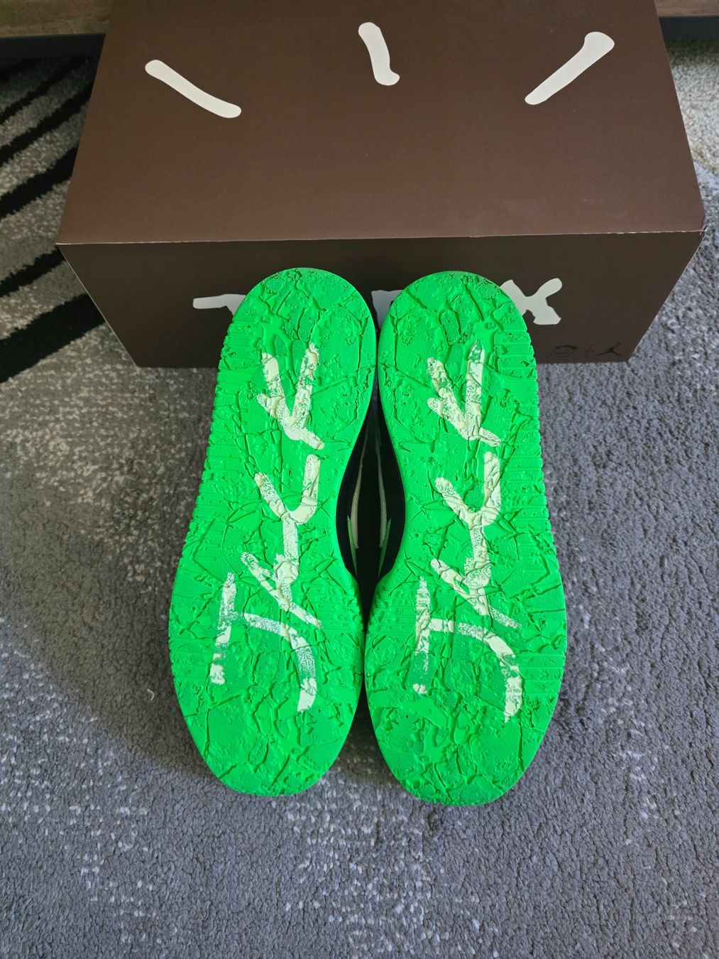 Chaussures hommes: Nike Jumpman Jack travis scott green spark – Neuf (Voir description) à Bôle par A_Kickstory 3