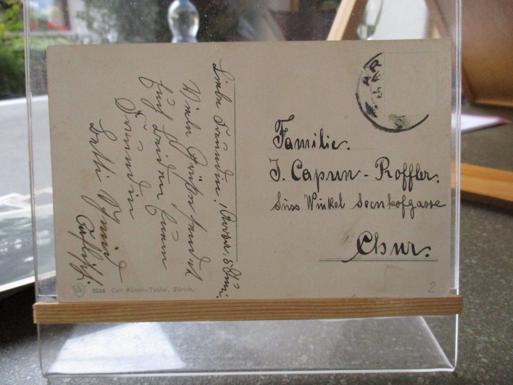 Cartoline postali: Arosa Postkarte    1 – Usato da Felsberg venduto da sanwill 1
