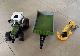 Traktor mit Anhänger von Bruder