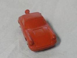 VINYL LINE  PORSCHE  POLIZEI  GUMMI  1:43  GUTER ZUSTAND (B)