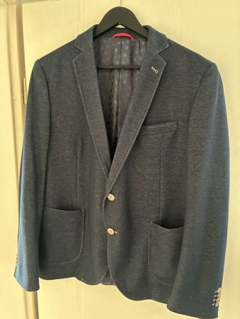 Herren Sakko Cinque blau meliert guter Zustand