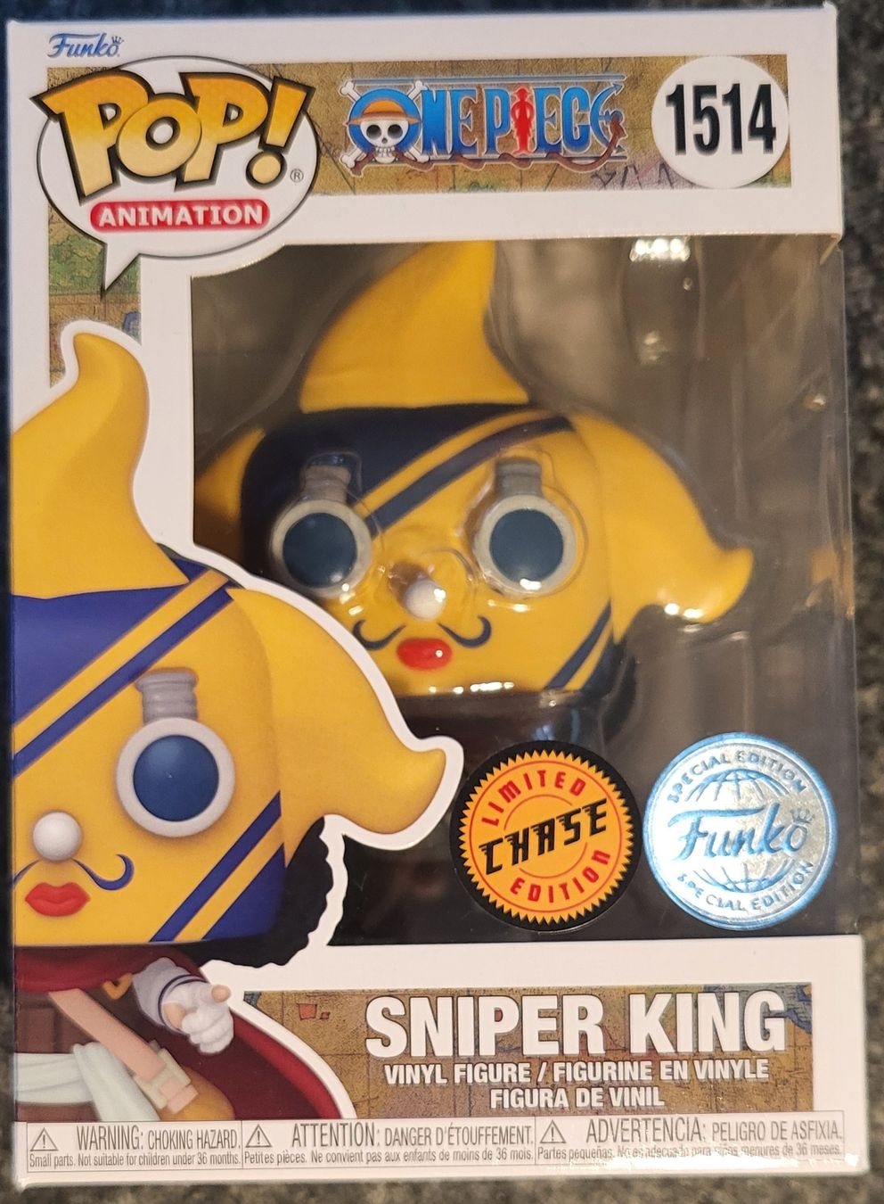 Funko Statuette: Funko Pop One Piece   Sniper King CHASE – Nuovo (secondo la descrizione) da Montet (Glâne) venduto da KOADA