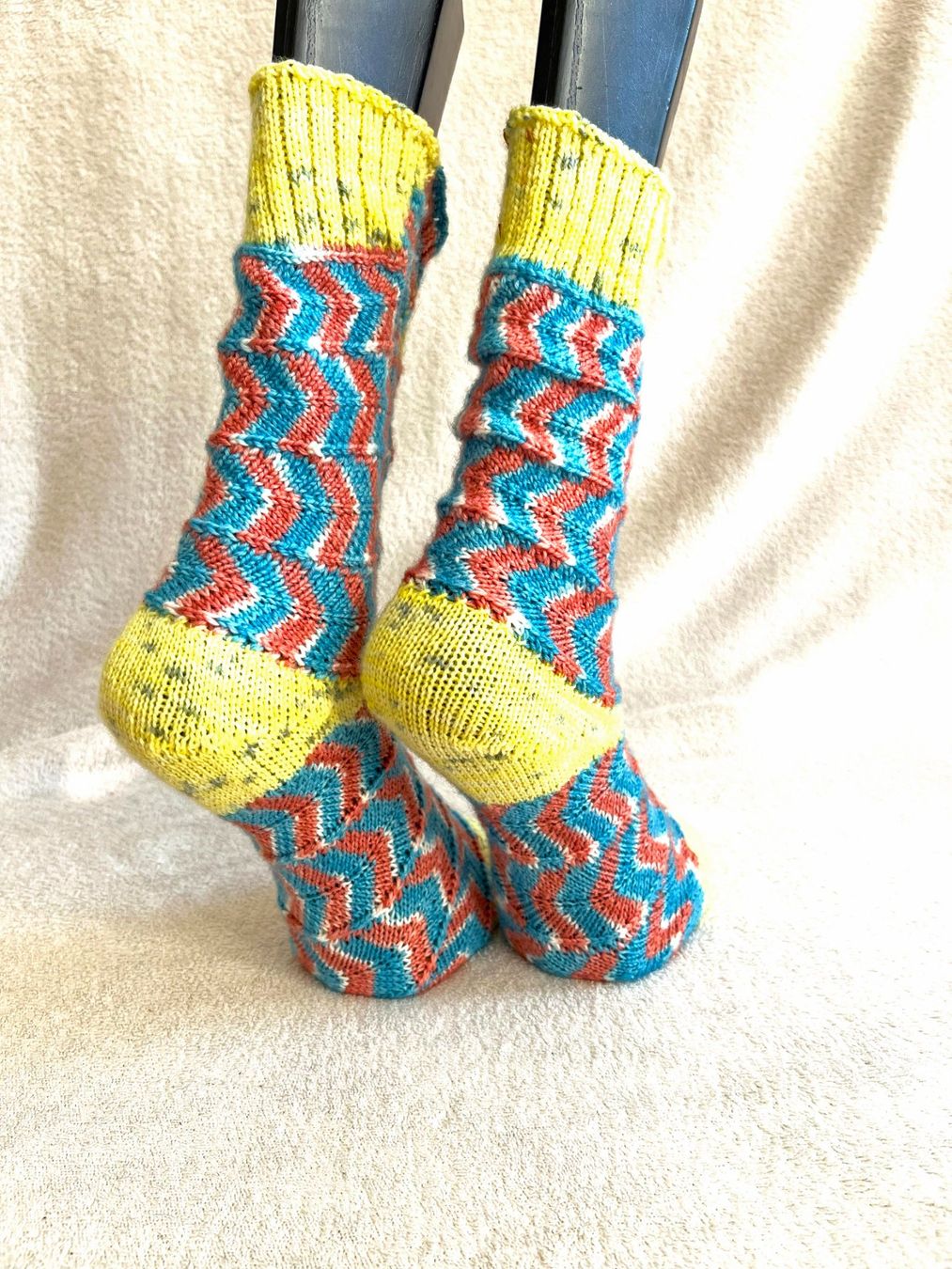Socken: Handgestrickte Socken,  Gr.36/37 – Neu und originalverpackt aus Thun von jamto2 1