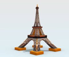 Tour Eiffel gonfiabile