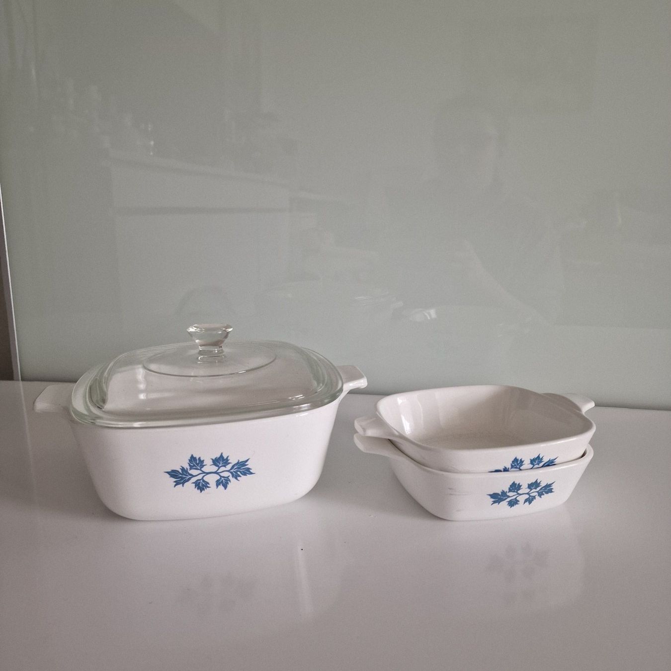Pyrex Backformen: 3er-Set Gratinformen, Purex/Pyroflam – Gebraucht aus Birr von sen_sy55