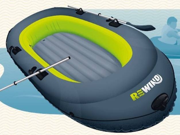Bateaux: Schlauchboot Rewind inkl. Paddel – D'occasion à Bäretswil par Leiset