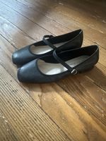 Mary Janes/Ballerinas mit Riemchen schwarz Grösse 39