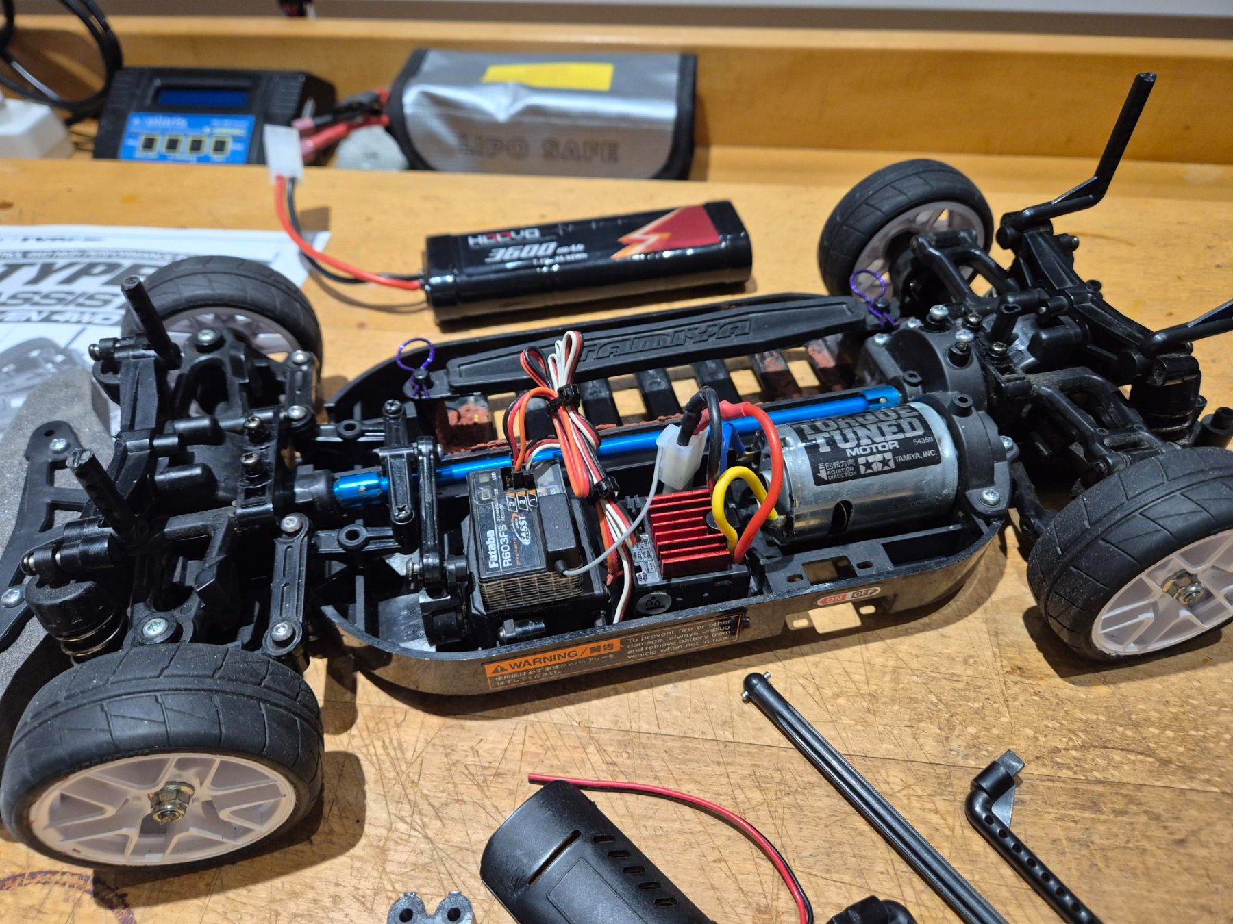 Tamiya RC Modellbau: Chassis Tamiya TT-01 Type E – Gebraucht aus Felsberg von Franky8 1