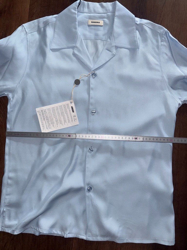 Sandro Hemden: CHF 260 Sandro satin shirt - S – Neu und originalverpackt aus St-Sulpice VD von juhdu 2