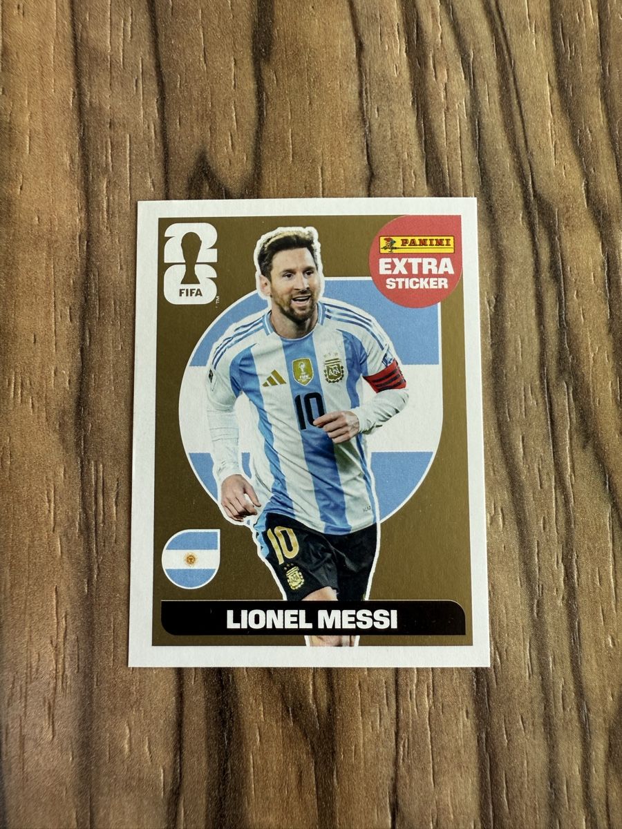 Lionel Messi - Panini Extra Sticker or (Neuf (Voir description)) à ...