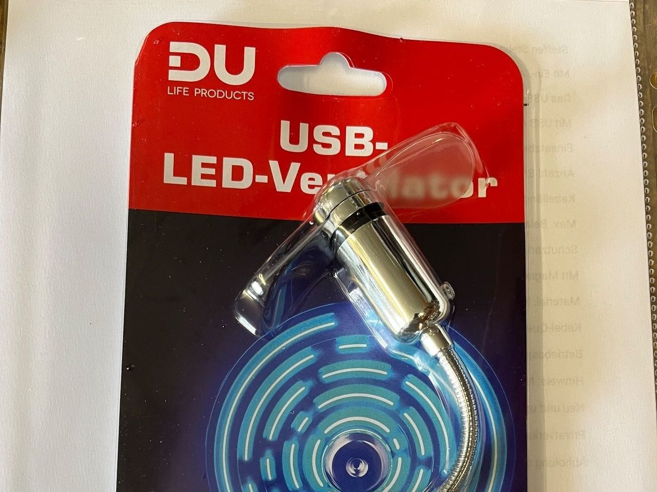 Ventilatori: USB LED-Ventilator – Nuovo e nell'imballaggio originale da Wiesendangen venduto da plus-minus 1