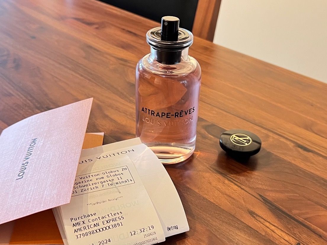 Louis Vuitton Attrapé-Rêves 100ml + Quittung | Kaufen auf Louis Vuitton Attrapé-Rêves 100ml + Quittung | Kaufen auf