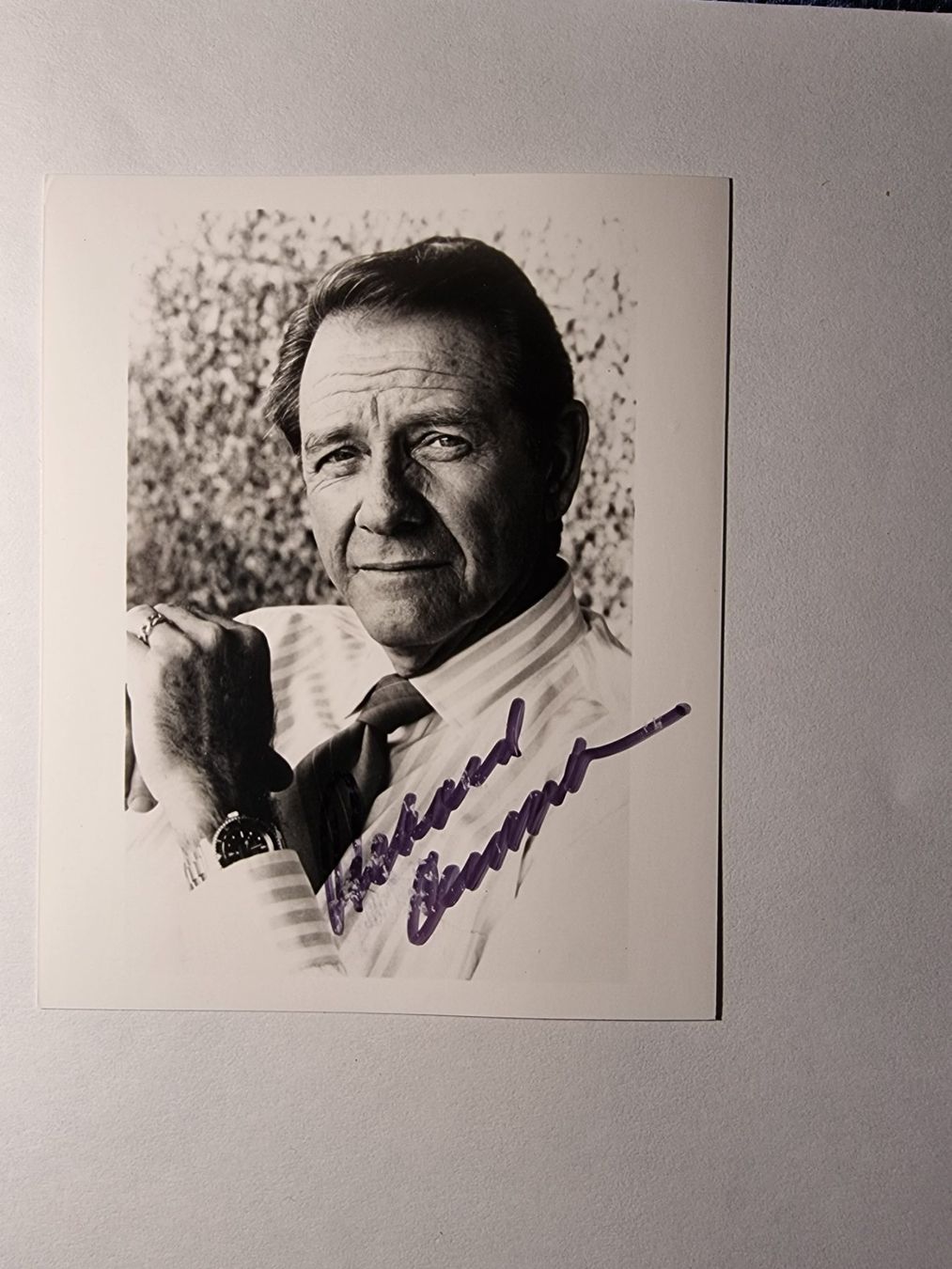 Autografi: Richard Crenna Originalautogramm – Usato da Winterthur venduto da Christinakim