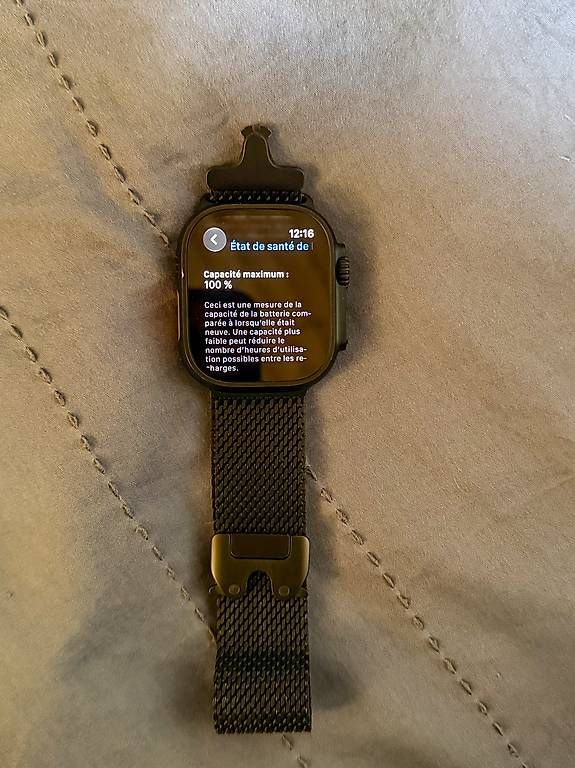 Apple Smartwatch: Apple Watch Ultra 3 – Gebraucht aus Mont-sur-Lausanne von Azyxium 4