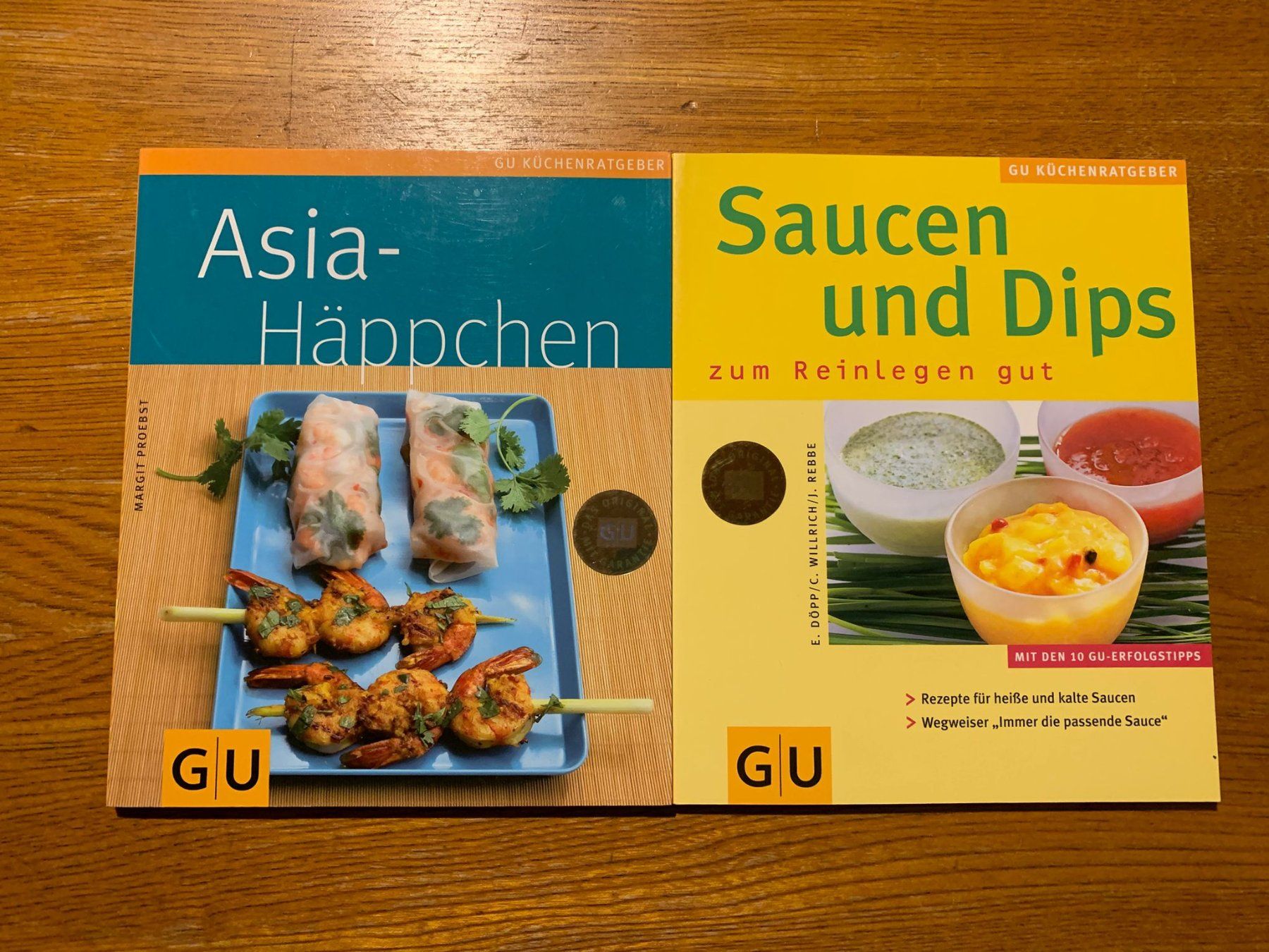 Bücher: 2 Kochbücher: Asia-Häppchen & Saucen und Dips – Gebraucht aus Oberbütschel von bungerte82