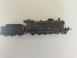 Dampflokomotive Serie C 5/6 der SBB von Trix H0 DCC & Sound