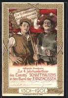 Schaffhausen, 4. Jahrhunderfeier des Ein