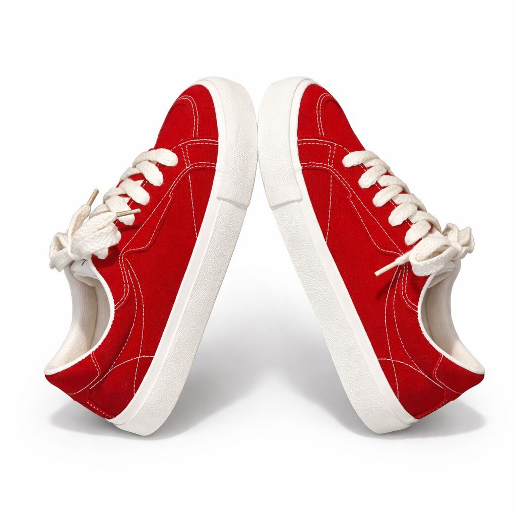 Scarpe da donna: Sneaker Rot Gr.39 Casual Schuhe – Nuovo e nell'imballaggio originale da Fully venduto da VaneaSelection 3