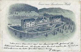 Gruss  vom  Sanatorium  Wald