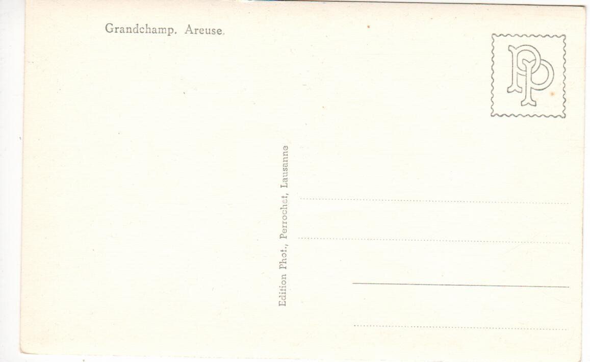 Cartoline postali: Grandchamp Areuse – Usato da Wolhusen venduto da Curver9 1