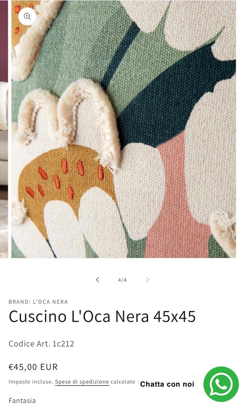 Pfister Kissen: 🌸 housse de coussin brodée à fleurs 🌸 45x45 – Gebraucht aus Muraz (Collombey) von iLoveNYC 2