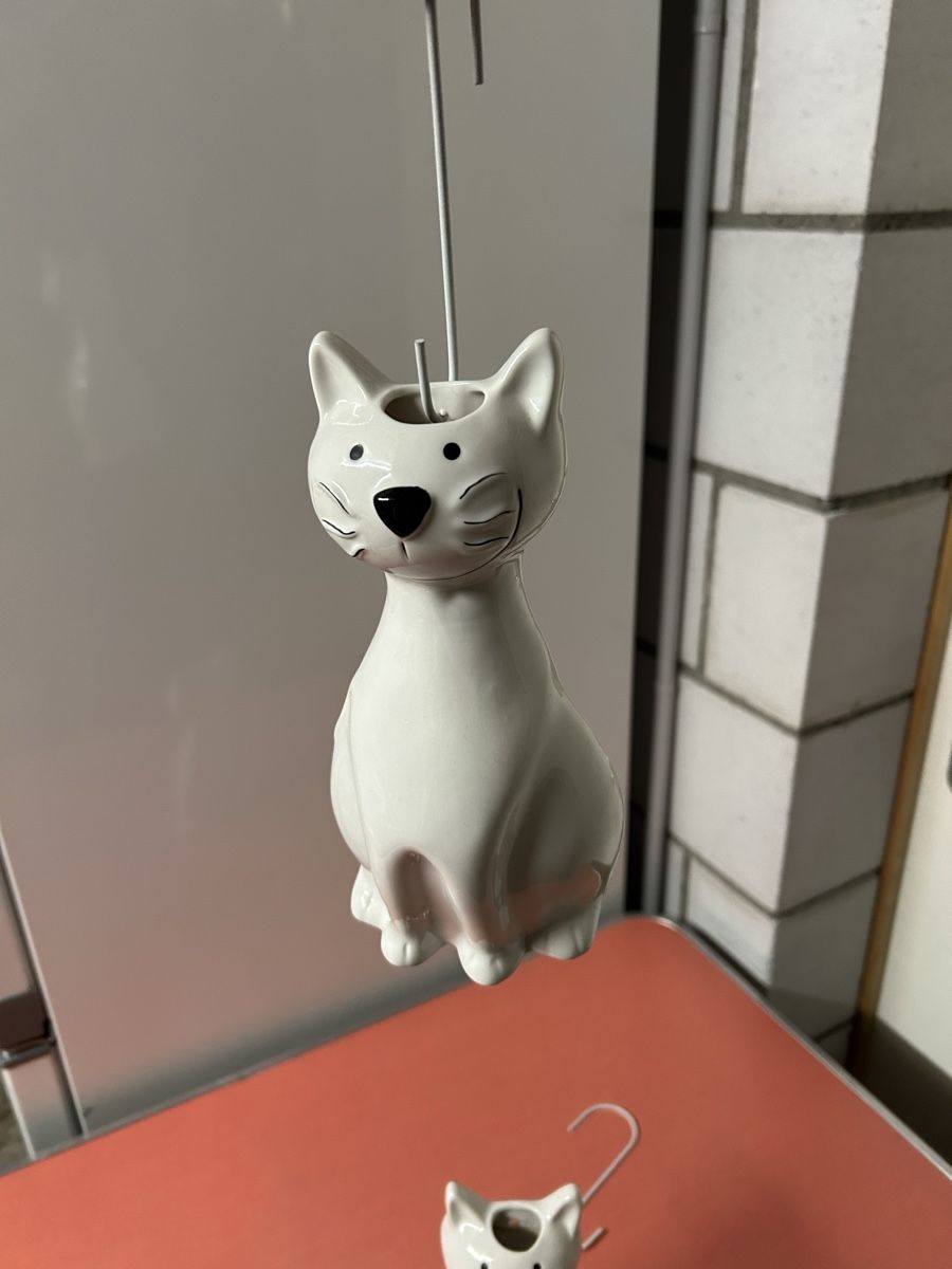 Umidificatori d'aria: 2 Katzen Keramik Wenko Luftbefeuchtern  mit Haken  – Usato da Lanzenhäusern venduto da vic63 3