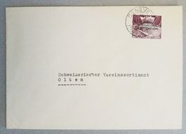 B254) BIÉ (D V) Erziehungsamt Genf Nr. 32 auf Brief Kt. 40.-