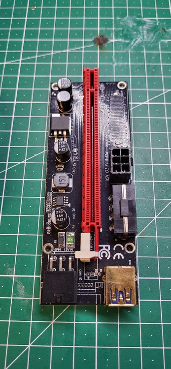 Composants électroniques: Lot 3x  PCI-E 1x to 16x – D'occasion à Düdingen par boascompras 2