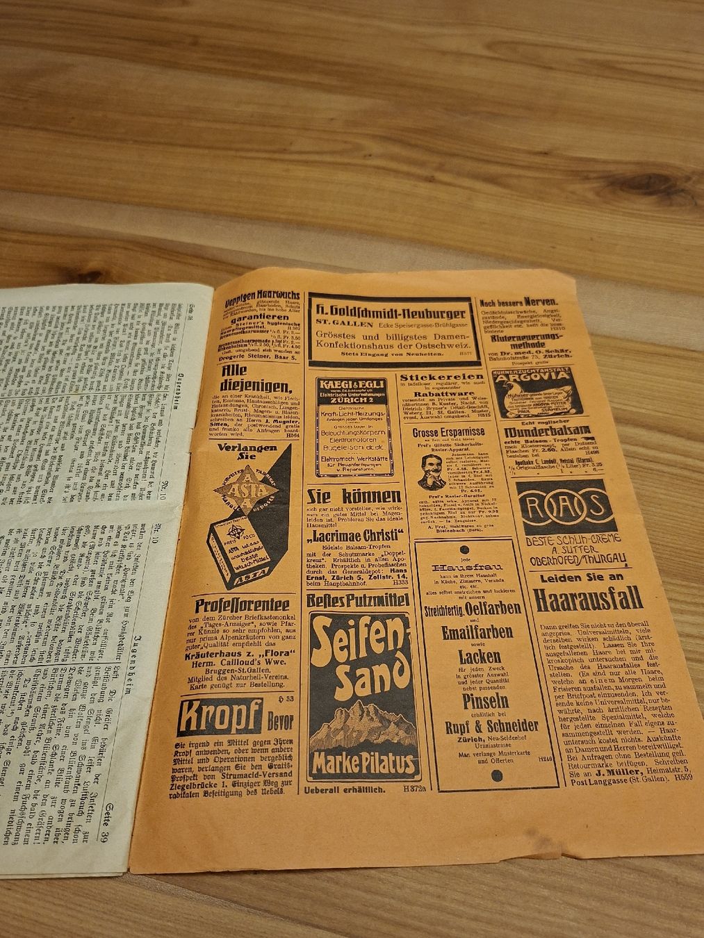 Zeitschriften & Magazine: Zeitschrift Das Schweizer Heim 1917 – Gebraucht aus Ganterschwil von HeidiuPeter 9