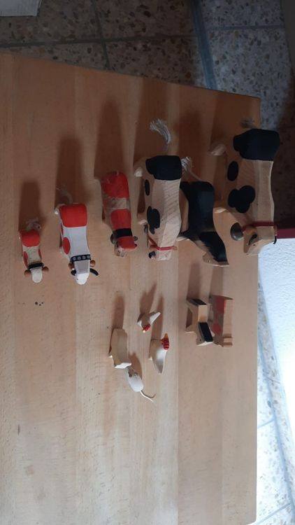 Trauffer Spielzeuge: Holz Bauernhoftiere – Gebraucht aus Ebikon von woly99 8