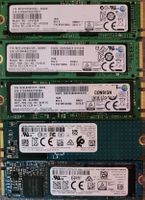 5×SDD, 3×Samsung und 2×Toshiba  256GB gebraucht
