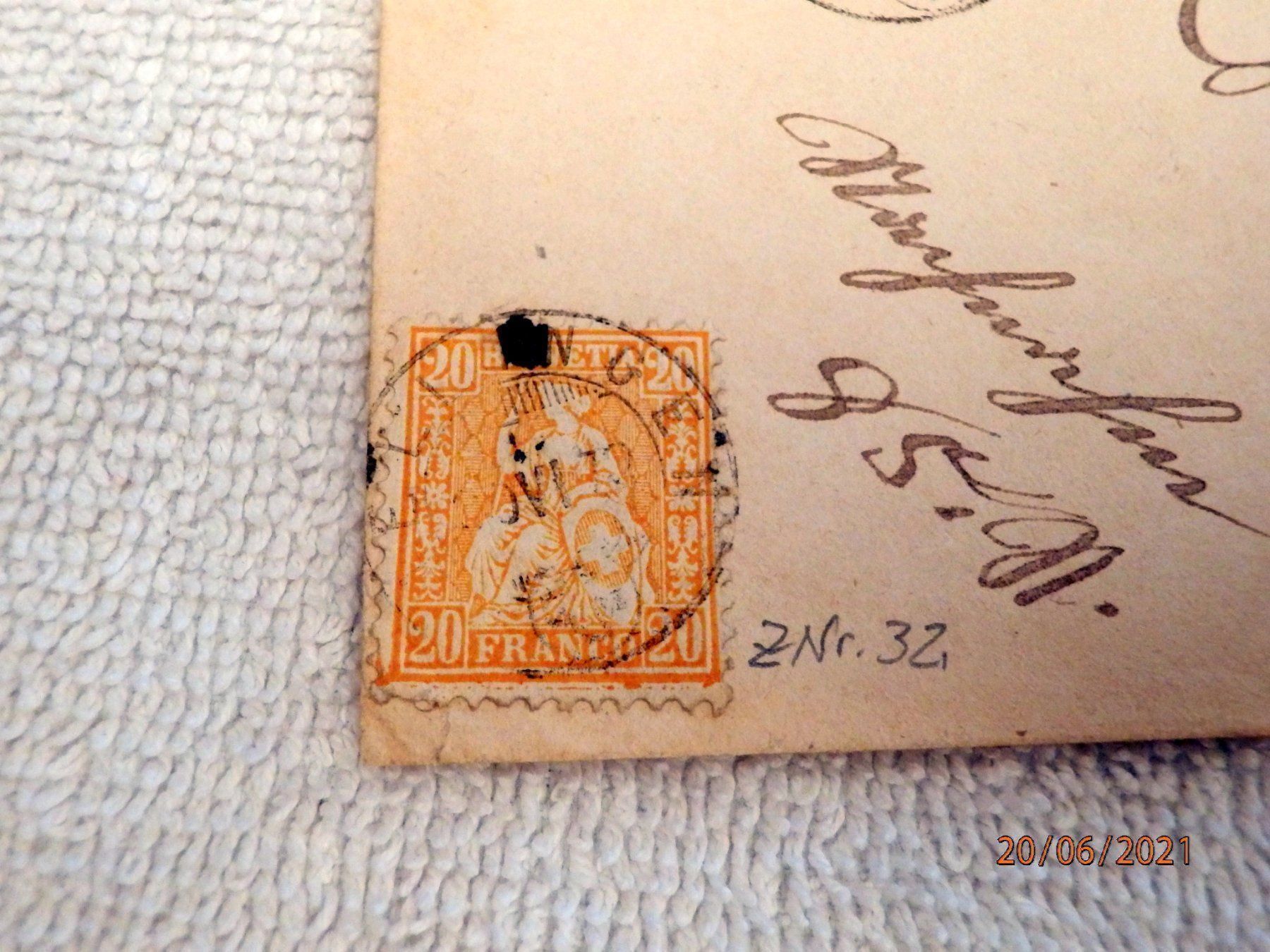 Tous les timbres: Briefumschlag, Mellingen 30.VI. 72 – D'occasion à Ueberstorf par dinbau 3