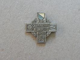 Abz. Brosche ZH Kant. Schwingfest Neumünster 1933 Schwingen