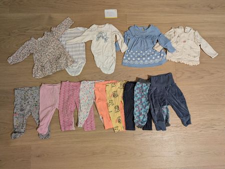 Baby Kleider Set Grösse 74 