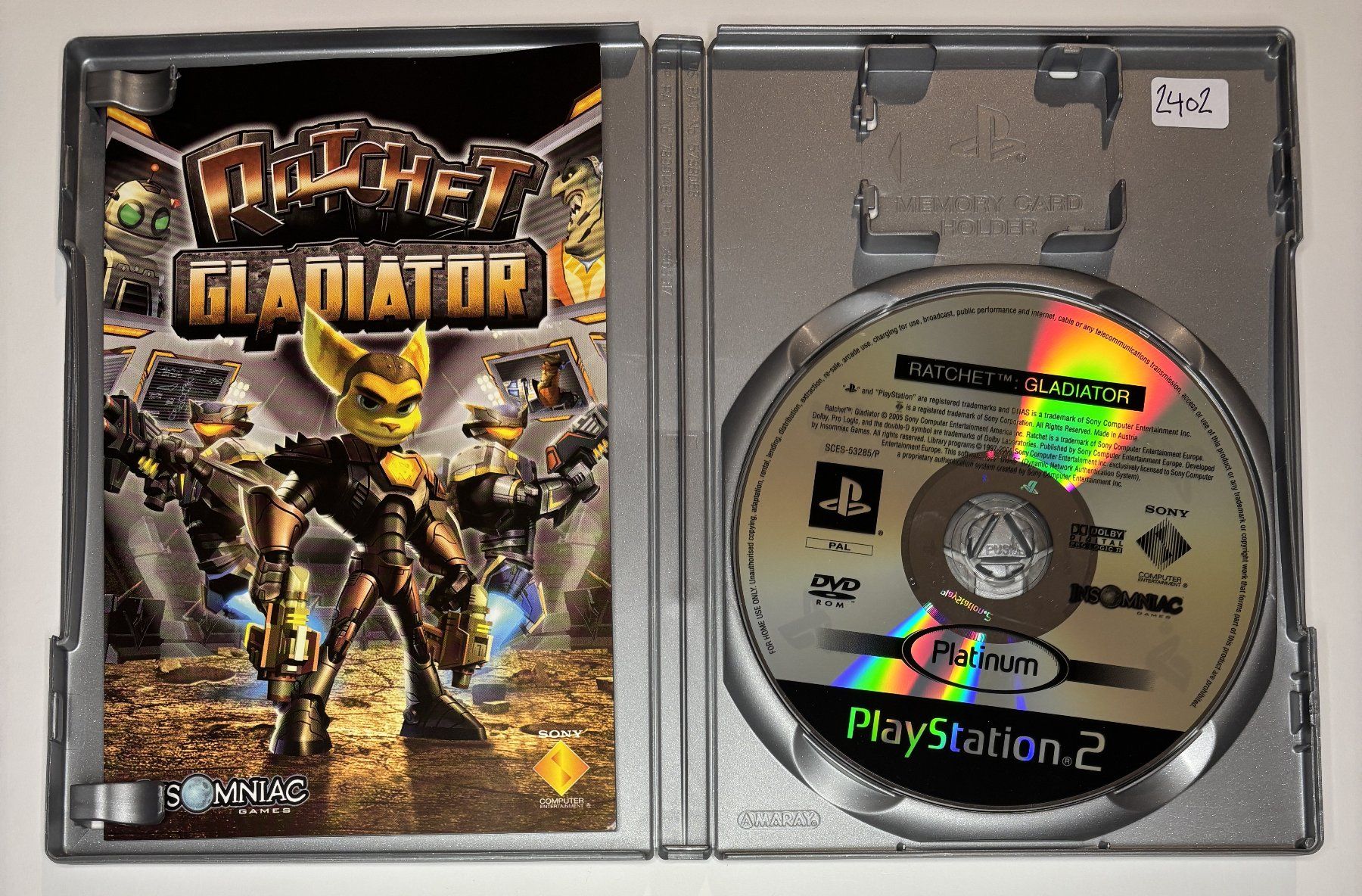 Giochi: PS2 - Ratchet Gladiator – Usato da Allschwil venduto da Bullach 1