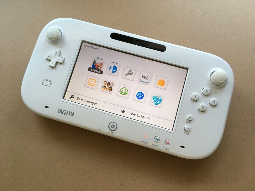 Nintendo WiiU Tablett / Controller Gamepad / Game Pad Weiss Kaufen auf Ricardo