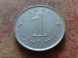 FRANCE  1 Centime  1962  (P)