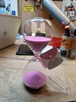 Vizou Sanduhr 30 Minuten rosa Glas (V)