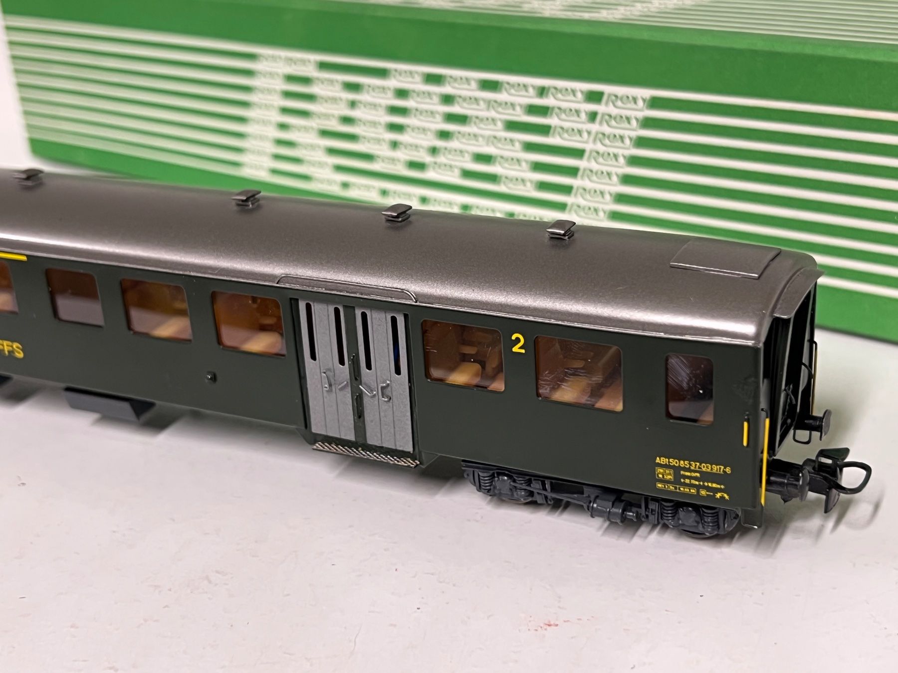 Roxy Modellini di ferrovie: Roxy 031  SBB CFF FFS Pilot BDe 1988 AC – Usato da Geroldswil venduto da TopTrain54 4