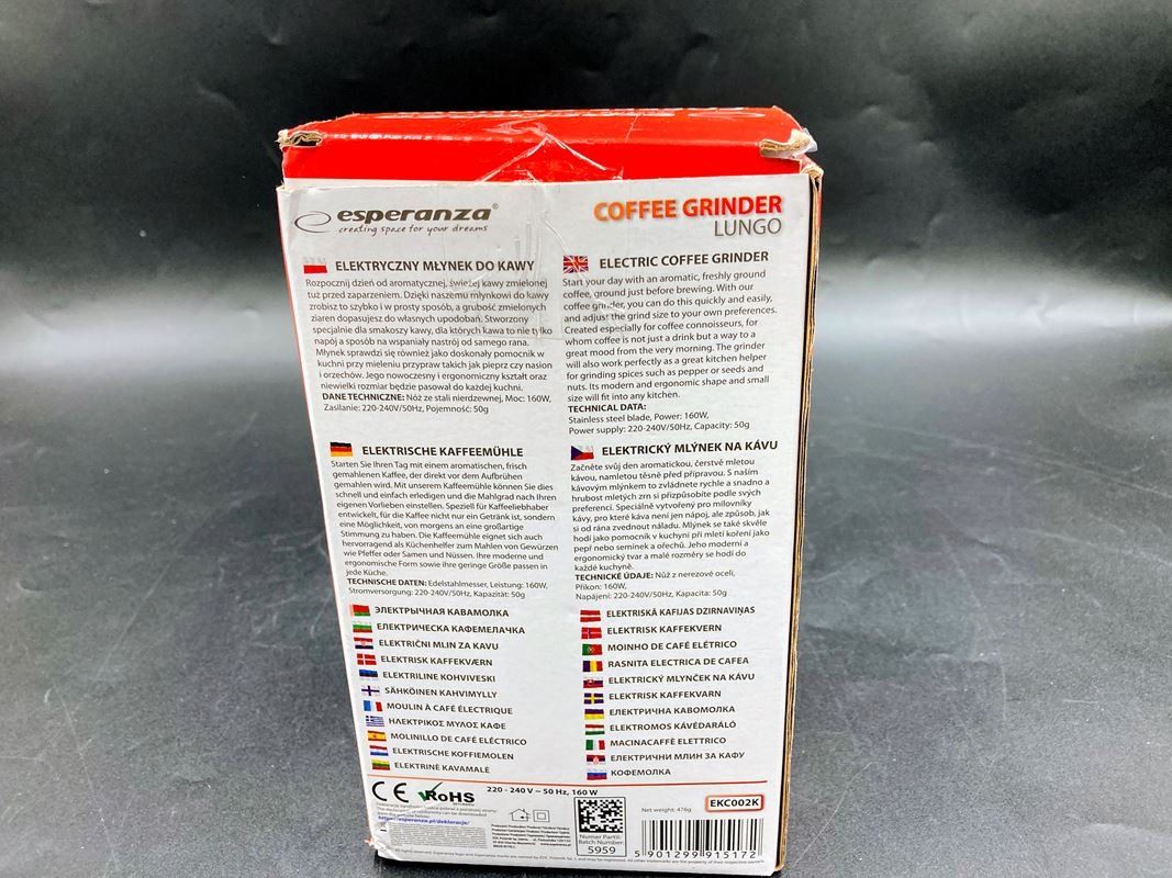 Macchine per caffè & Macchine per espresso: ESPERANZA | Coffe Grinder Lungo | Schwarz – Usato da Wittenbach venduto da Restwert_St-Gallen 4