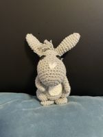 Handgemachter Häkel-Esel, Kuscheltier, ideal als Oster-Deko 