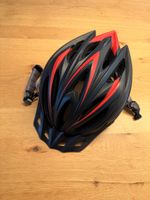 Fahrradhelm schwarz-rot Grösse L gut erhalten