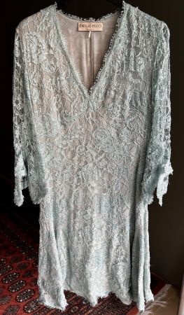 Robe Dentelle EMILIO PUCCI/Spitzenkleid/Lace Dress IT42/CH38